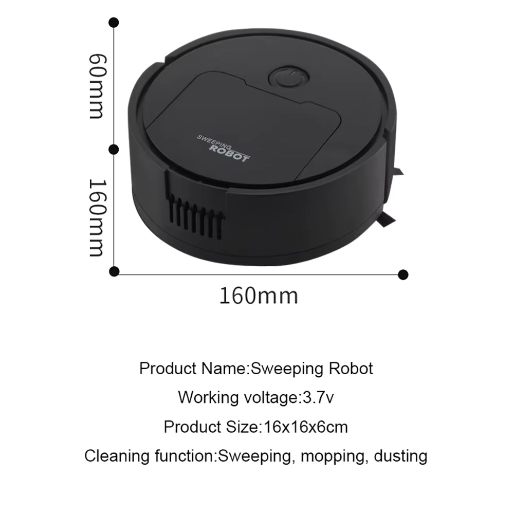 Fully Automatic Sweeping Robot Suction And Sweeping Mop Household Lazy Person Intelligent Three In One Sweeping Machin