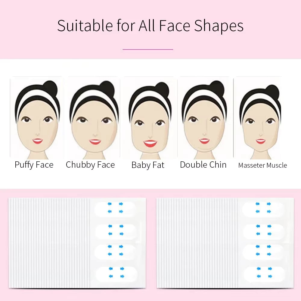 Bahar V-Lift Face Tape — Invisible Lifting & Firming Patches (40 Pcs)