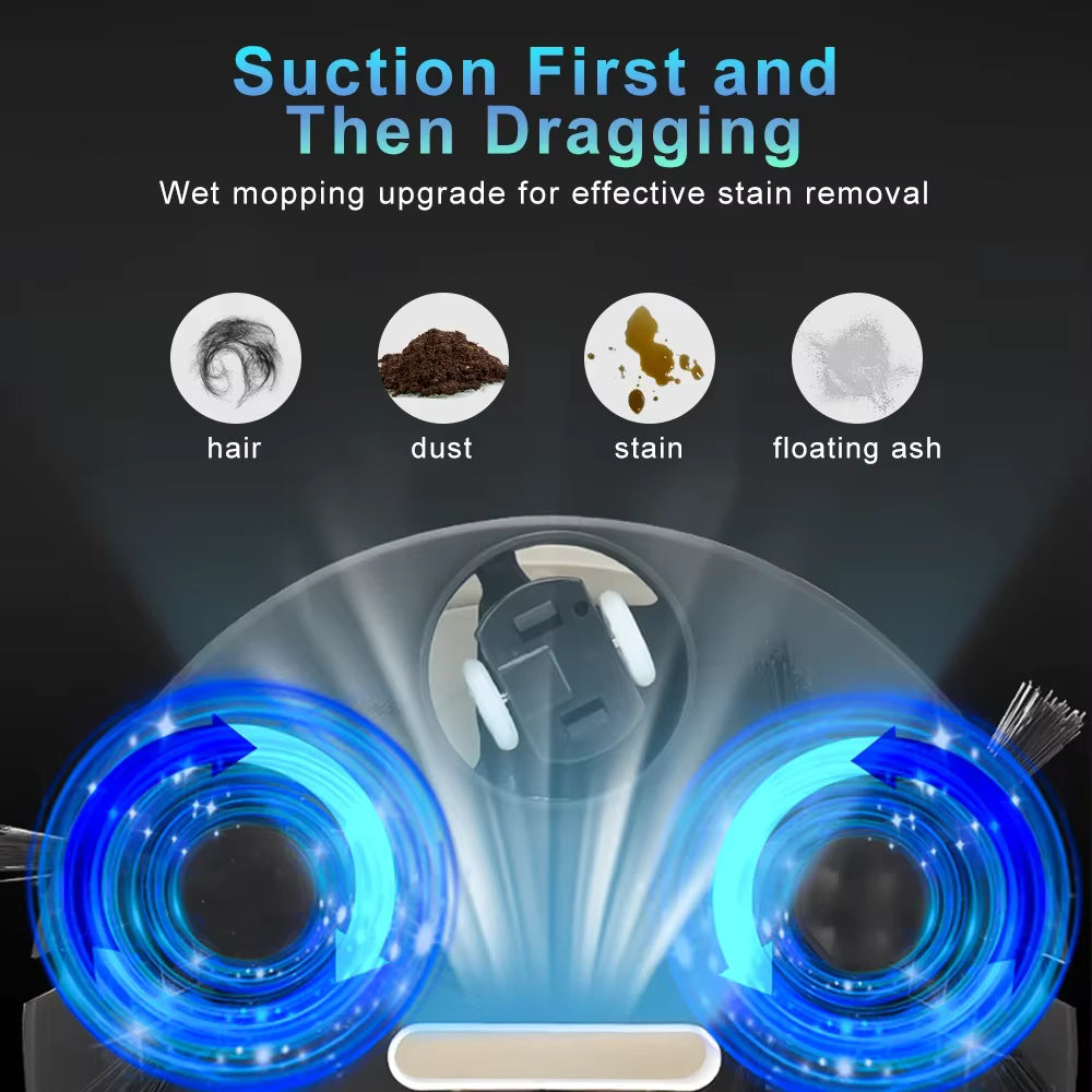 Fully Automatic Sweeping Robot Suction And Sweeping Mop Household Lazy Person Intelligent Three In One Sweeping Machin