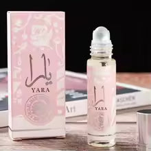 10ml YARA Roll-On Fragrance, Unisex Long Lasting Light Scent, Middle East Style Eau de Parfum Oil